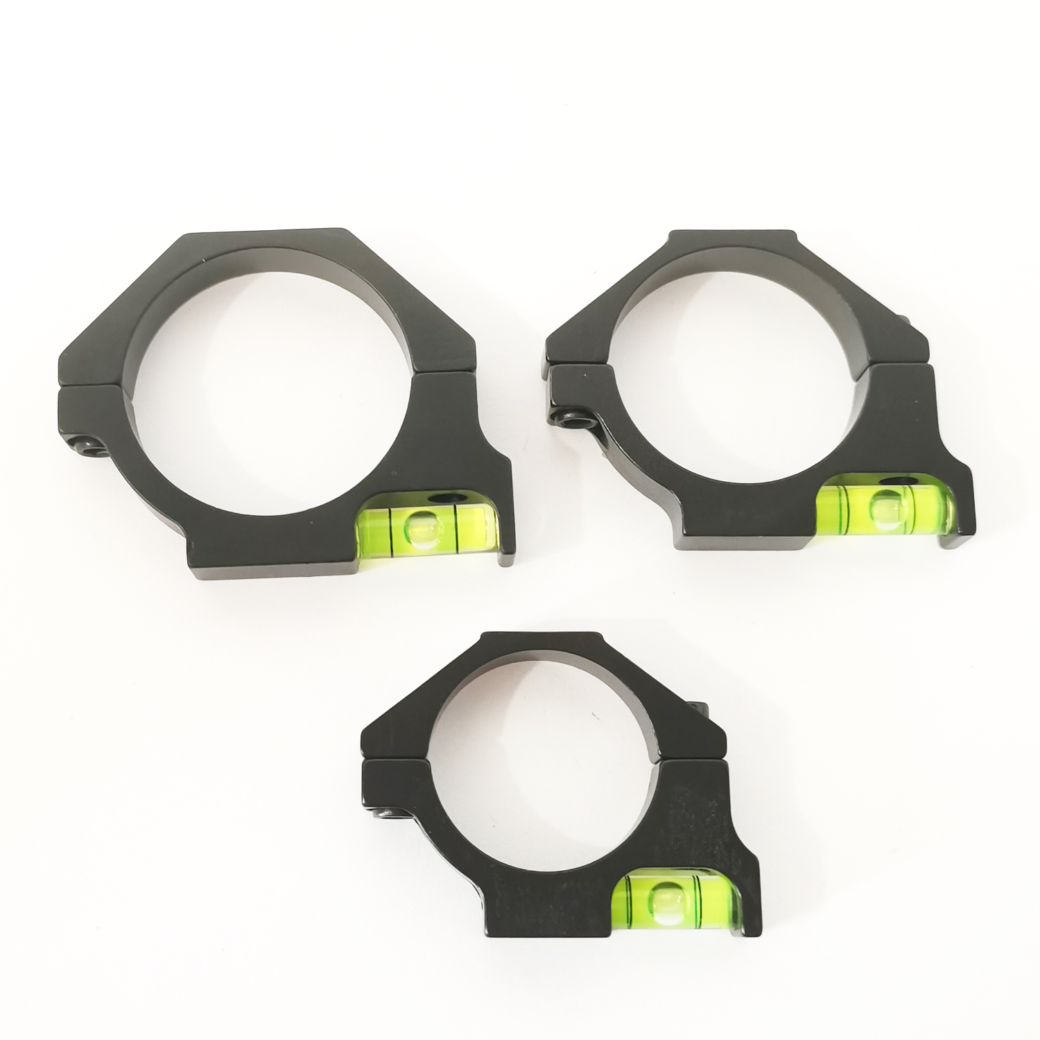 Rifle scope spirit level bubble mount. Anticant rifle scope mount